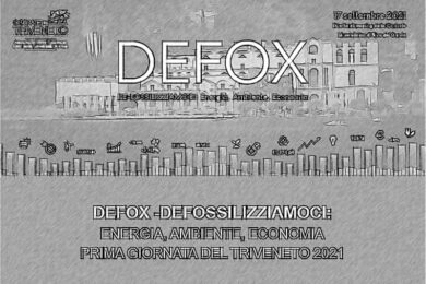 DEFOX 2021, DE-FOSSILIZZIAMOCI: Energia, Ambiente, Economia